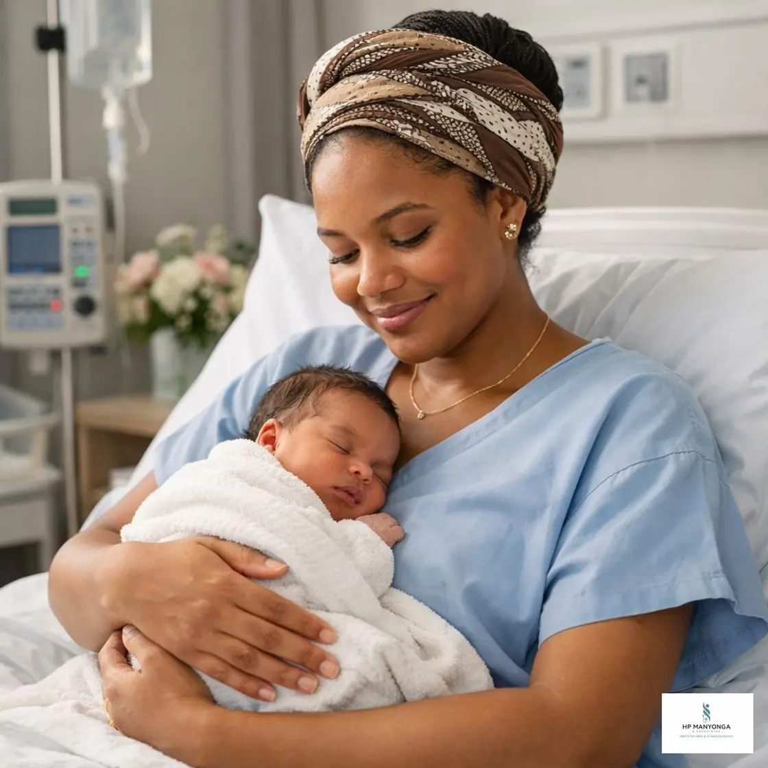 A Network One Health mother with her newborn
